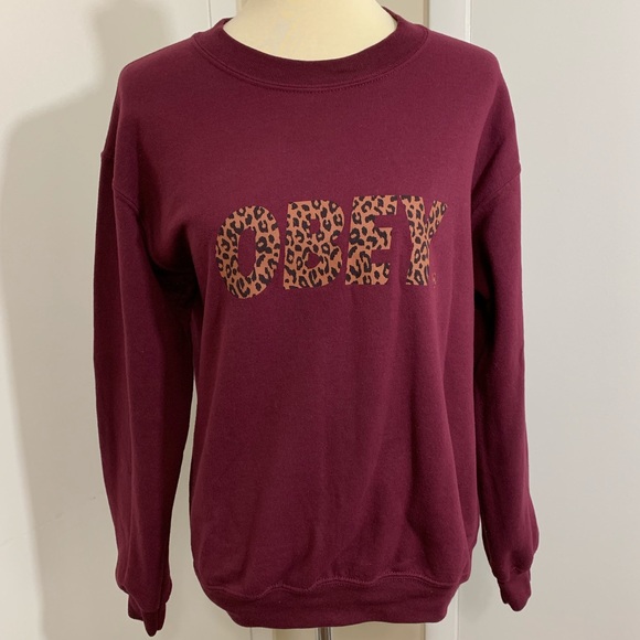 OBEY Crew Neck Sweater - Picture 1 of 7